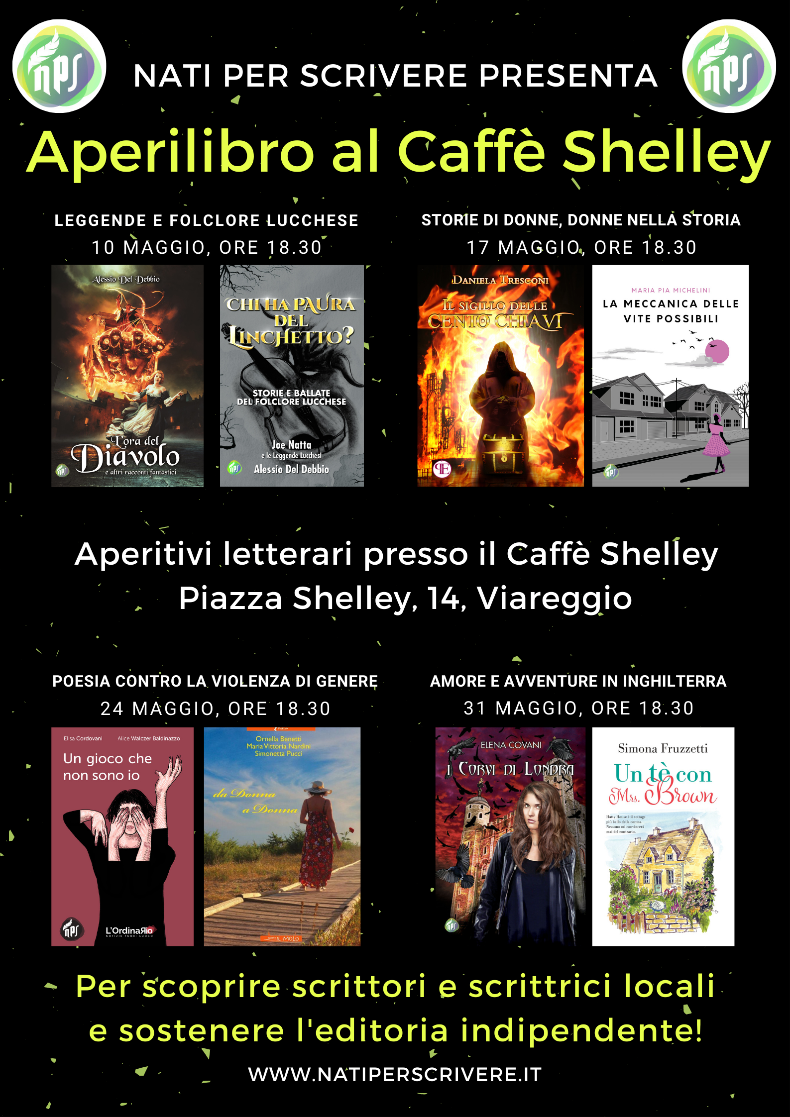 "Aperilibro al Caffè Shelley" @ Caffè Shelley